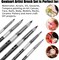 Round Pointed Tip Paint Brushes Set, 6 Pcs Artist Paintbrushes for Acrylic Oil Watercolor Gouache Painting, Premium Nylon Hair Art Paint Brush for Beginners and Professionals